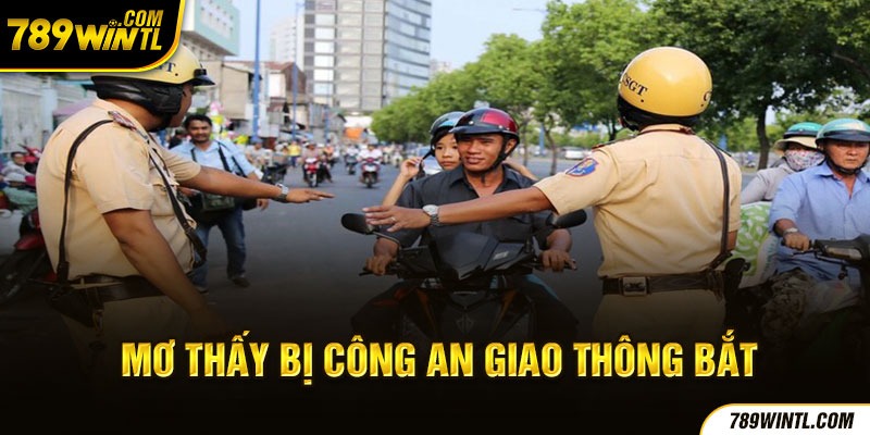 Ngủ mơ thấy bị công an giao thông bắt là điềm báo cẩn thận với người xung quanh